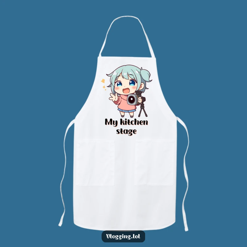 Funny Chef Character Apron: Hilarious Kitchen Wear for the Expressive Cook