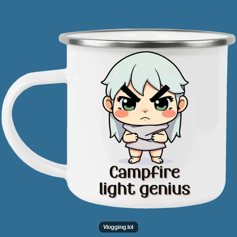 Funny Creator Camping Mug: Serious Lighting Adjuster, Great Gift for Outdoor Artists