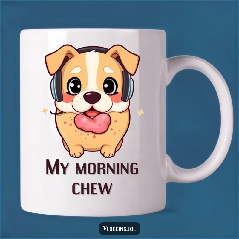Funny Bagel Dog Mug: This Duo's Hilarious Encounter Makes a Perfect Gift