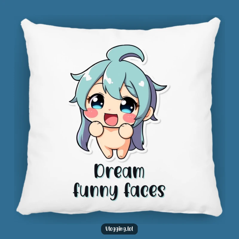 Funny Funny Face Pillow: Comfy & Hilarious Gift for the Playful