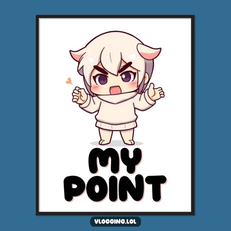 Funny Determined Speaker Digital Art: Instant Motivational Art Funny Gift