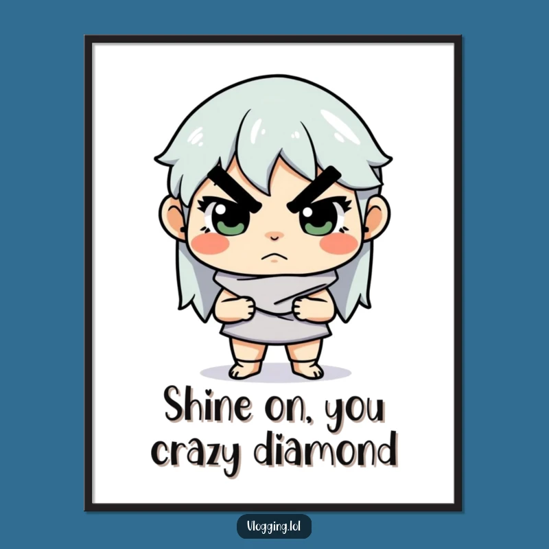 Funny Creator Poster: Serious Lighting Adjuster Art, Hilarious Gift for Studio Decor