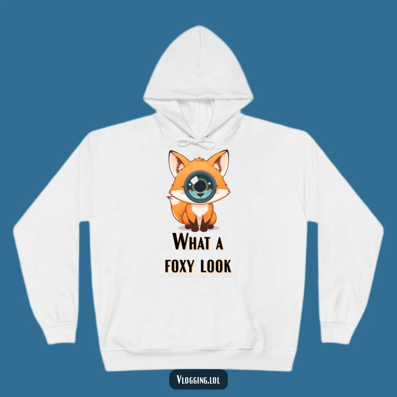 Funny Curious Fox Hoodie: Cozy Up with Intriguing Style