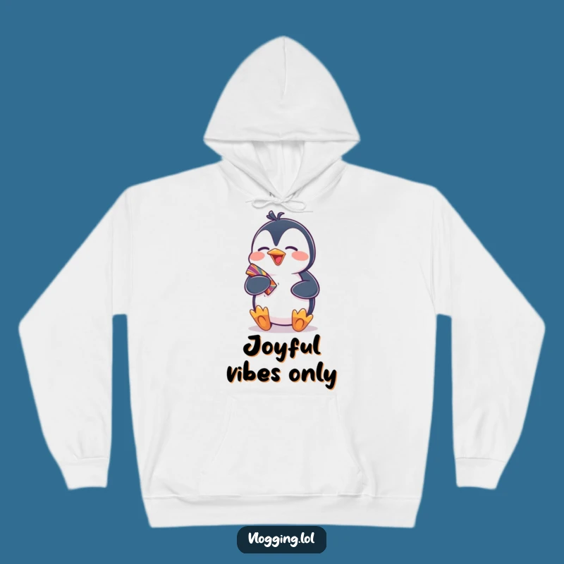 Cozy Funny Penguin Glee Hoodie - Warm & Hilarious Gift for Penguin Fans