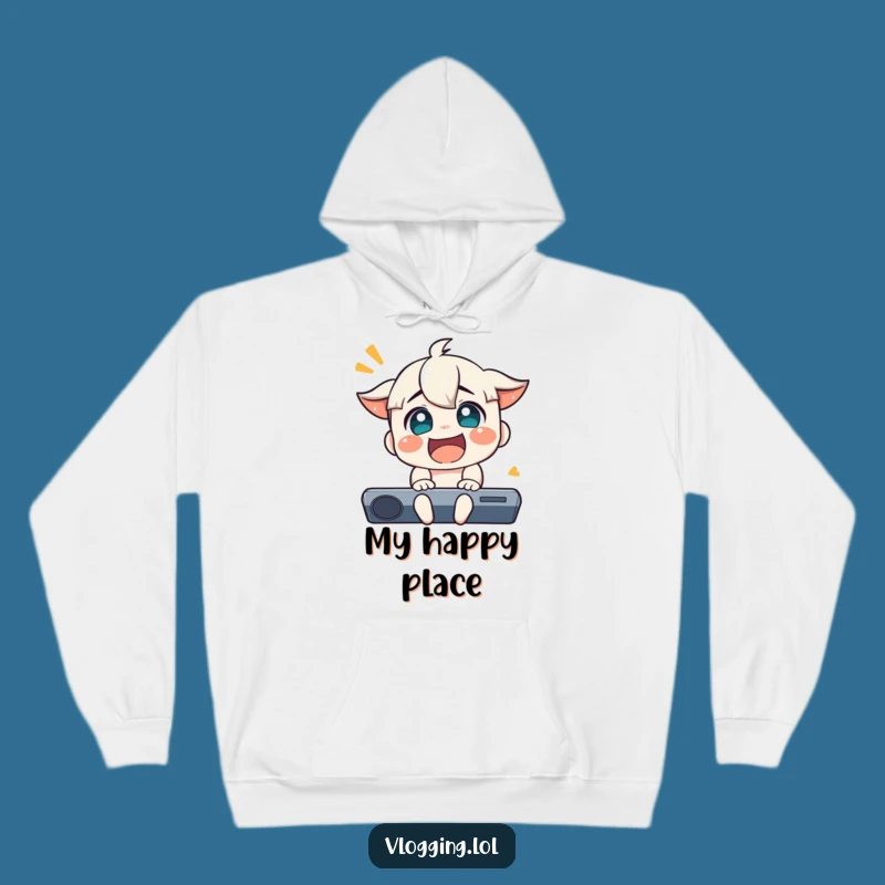 Funny Joyful Reaction Hoodie: Cozy Comfort for Happy Souls