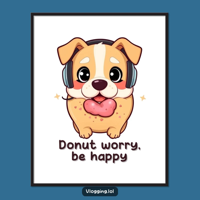 Free Printable Bagel Dog Wall Art: Whimsical Downloadable Decor