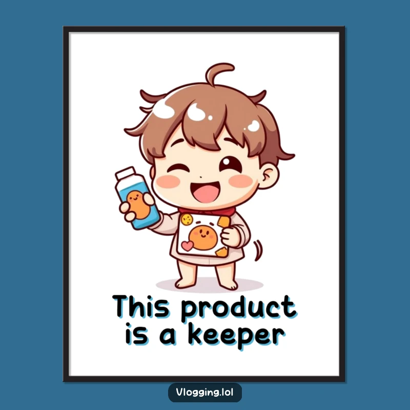 Happy Display Art: Free Printable Product Demo Humor Downloadable Decor Gift