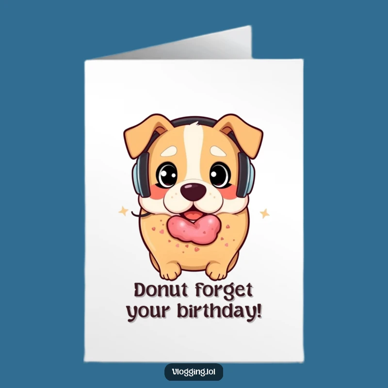 Free Printable Bagel Dog Birthday Card: Hilarious Downloadable Gift for Foodies