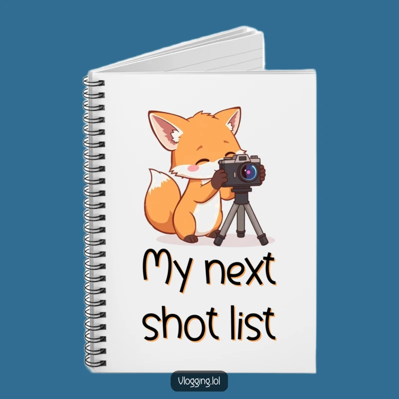 Funny Curious Fox Notebook: Document Your Ideas Like a Pro, a Brilliant Funny Gift!