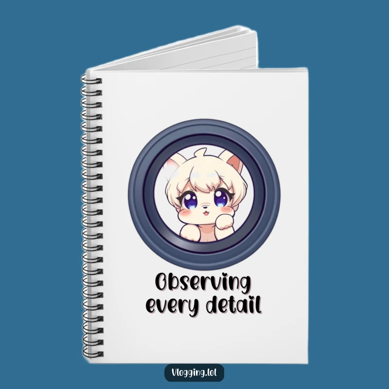 Funny Curious Notebook: Peeking Journal, Perfect Photographer Gift!