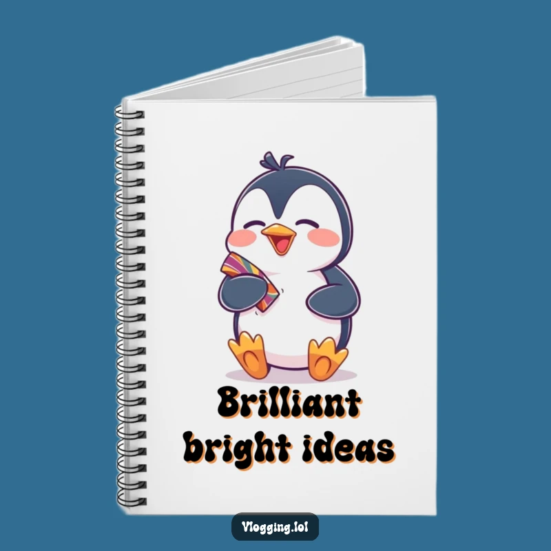 Funny Penguin Discovery Notebook - Hilarious Journal for Creative Ideas