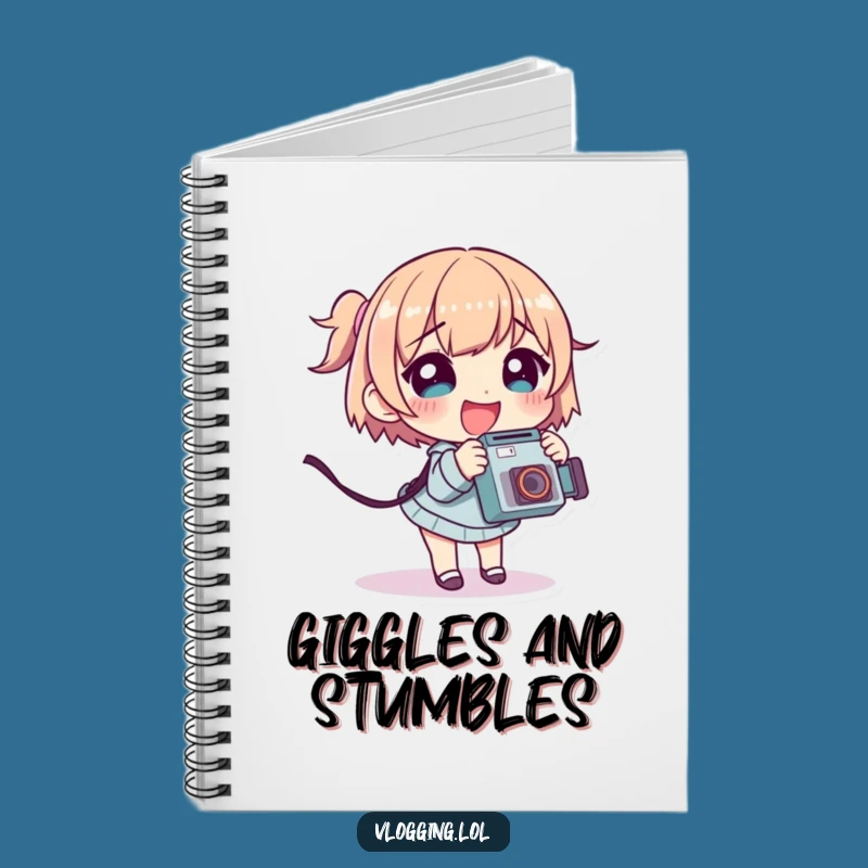 Funny Shutterbug Notebook: Giggling Character Tripping, Fun Funny Journal for Ideas