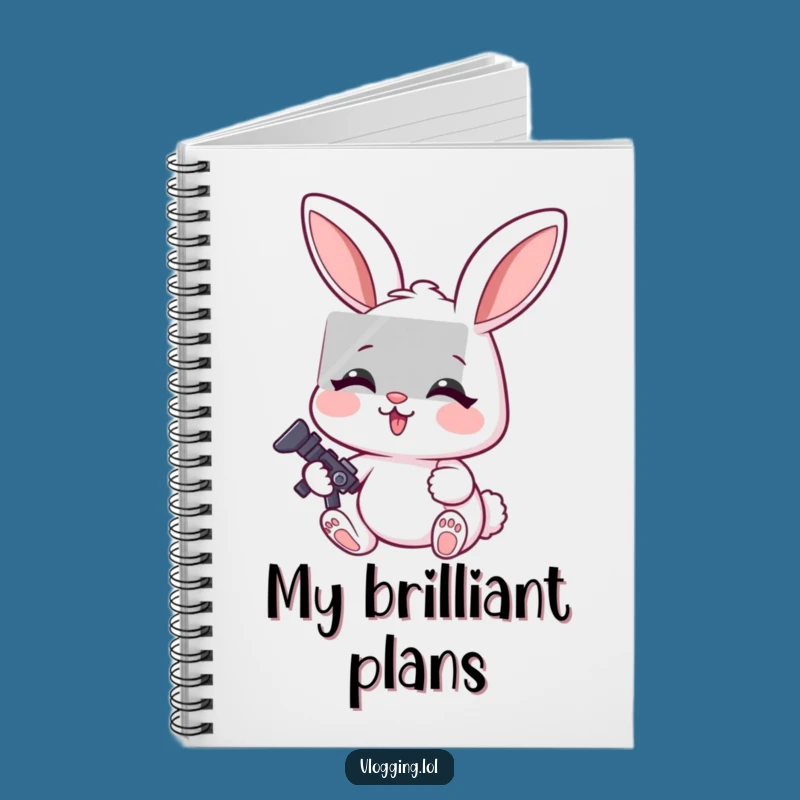 Funny Rabbit Editor's Notebook: Focused Ideas, Hilarious Gift for Creators