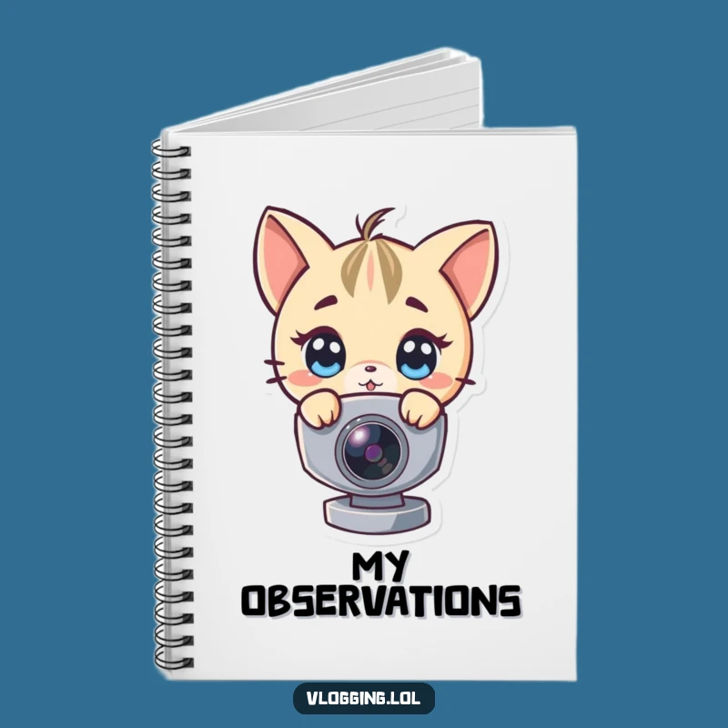 Funny Curious Webcam Peeker Notebook: Jot Down Thoughts Funny Gift