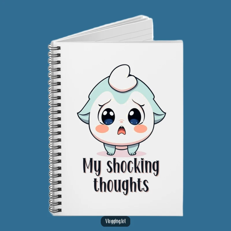 Funny Revelation Notebook: Surprised Character Gasping, Fun Funny Journal for Ideas