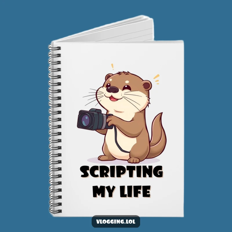 Funny Otter Director's Notebook: Exaggerated Scene Ideas, Hilarious Gift for Writers
