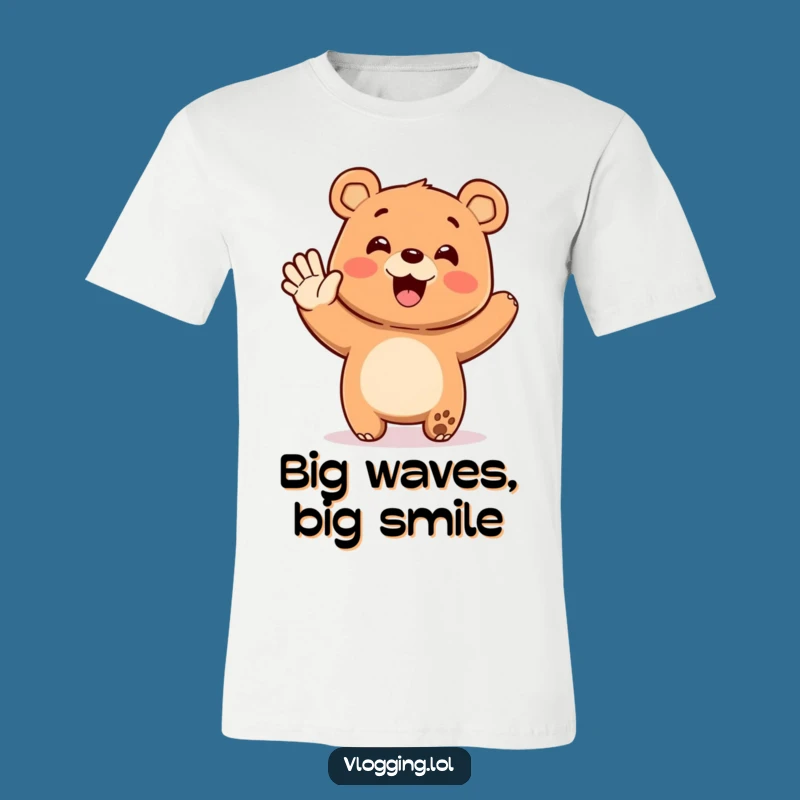 Funny Bear Enthusiastic T-Shirt - Hilarious Gift for Happy People