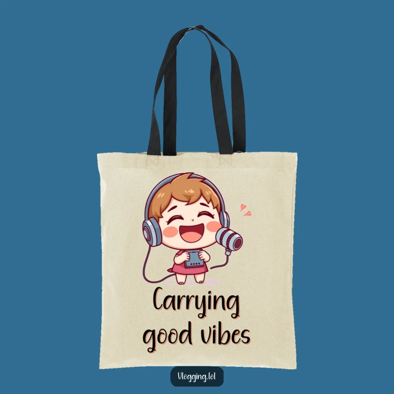 Funny Laughing Character Tote Bag: Carry Your Comedy with this Funny Gift